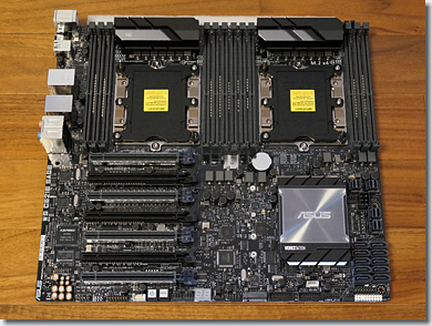 Dual CPU Machine Asus WS-C621E-SAGE