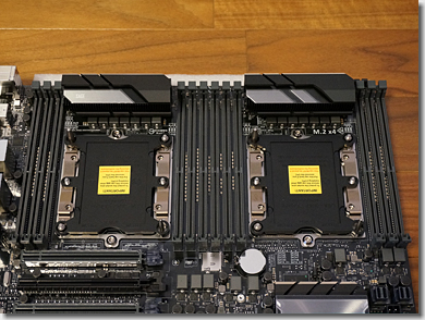 Dual CPU Machine Asus WS-C621E-SAGE