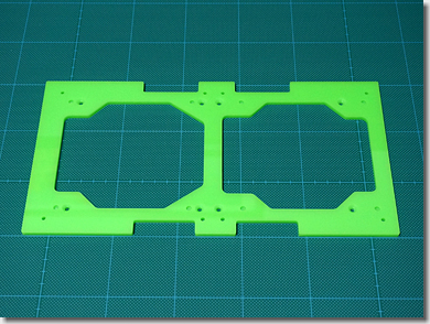 Radiator Plate for Dual CPU Machine