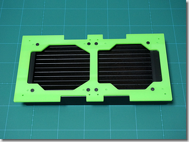 Radiator Plate for Dual CPU Machine