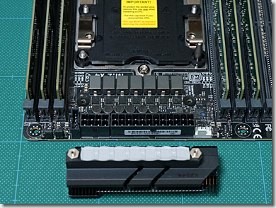 Asus WS C621E SAGE Dual CPU Machine Water Cooling