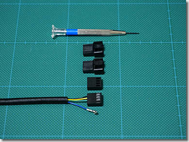 Modify noctua NF-A12x25 PWM Power Cable