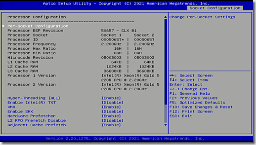 Dual CPU Machine Asus WS C621E Sage