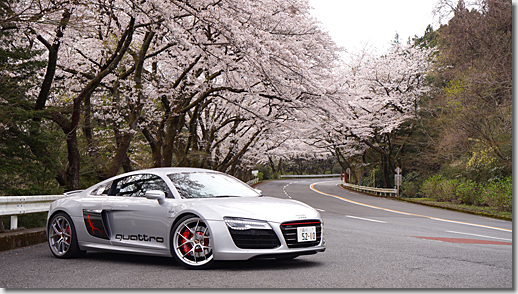 Hakone Turnpike Audi R8 V10 5.2 FSI quattro S-tronic