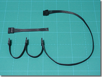 SATA 15pin Power Flat Modular Cable