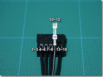 SATA 15pin Power Flat Modular Cable