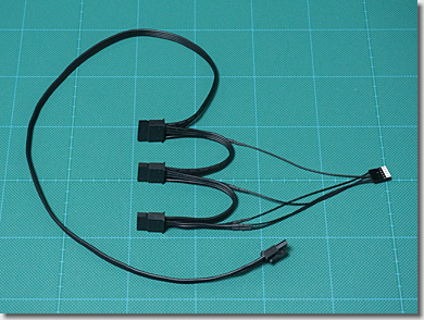 Modify SATA 15pin Power Flat Modular Cable