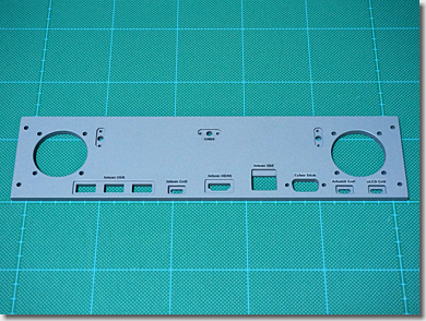 CIWS Tiny Phalanx, Rear Connector Panel