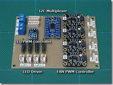 Tiny Phalanx Original Control Circuit