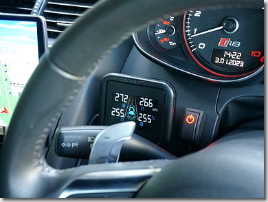 Audi R8 TPMS Tire Pressure Monitoring System - Air Safe AS-CV2