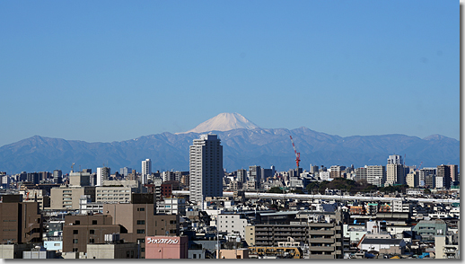 Mt.Fuji from Shinagawa