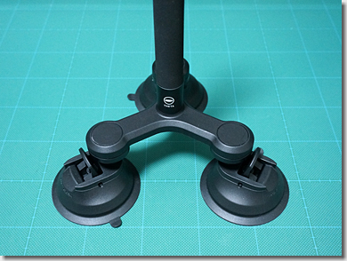 PGYTECH Three-Arm Suction Mount and Ricoh Theta Stick TM-2