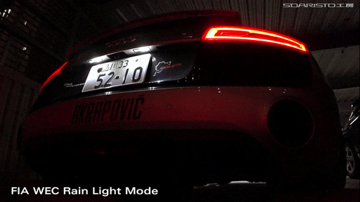 FIA WEC Rain Light for Audi R8