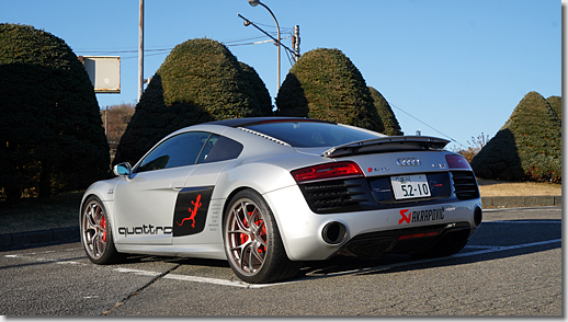 Hakone Turnpike, Mt.Fuji, Audi R8