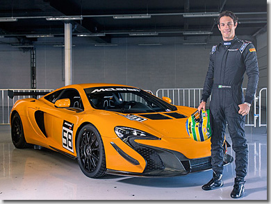 Bruno Senna drives McLaren 650S GT3