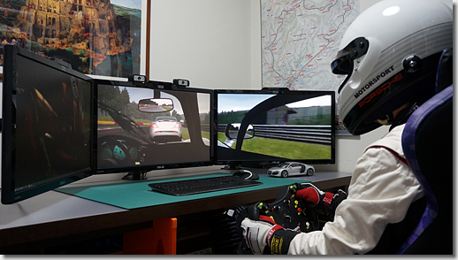 Fanatec Racing Cockpit DIY Building with Triple-Monitor