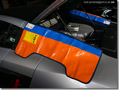 Audi R8 Rear Vent Grille Painting