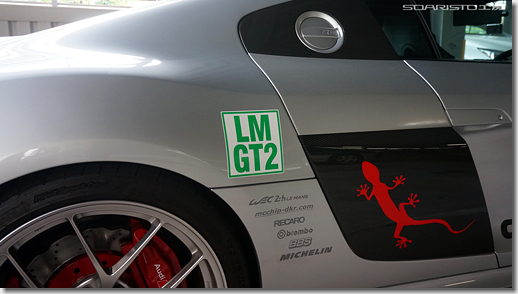 FIA WEC LMGT3 Class Sticker for Audi R8