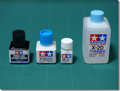 TAMIYA, Panel Line Accent Color, White