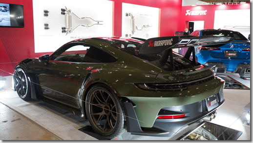 Tokyo Auto Salon 2026 in Makuhari Messe, Akrapovic