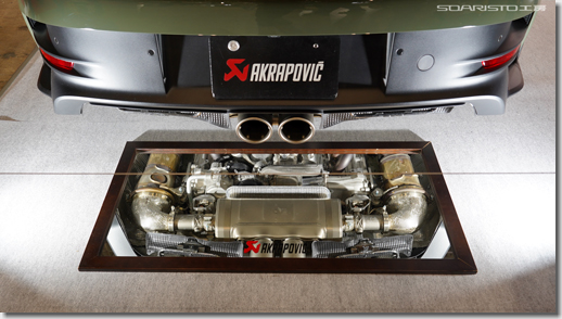 Tokyo Auto Salon 2026 in Makuhari Messe, Akrapovic